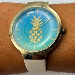 Gold Pineapple Charming Charlie Watch